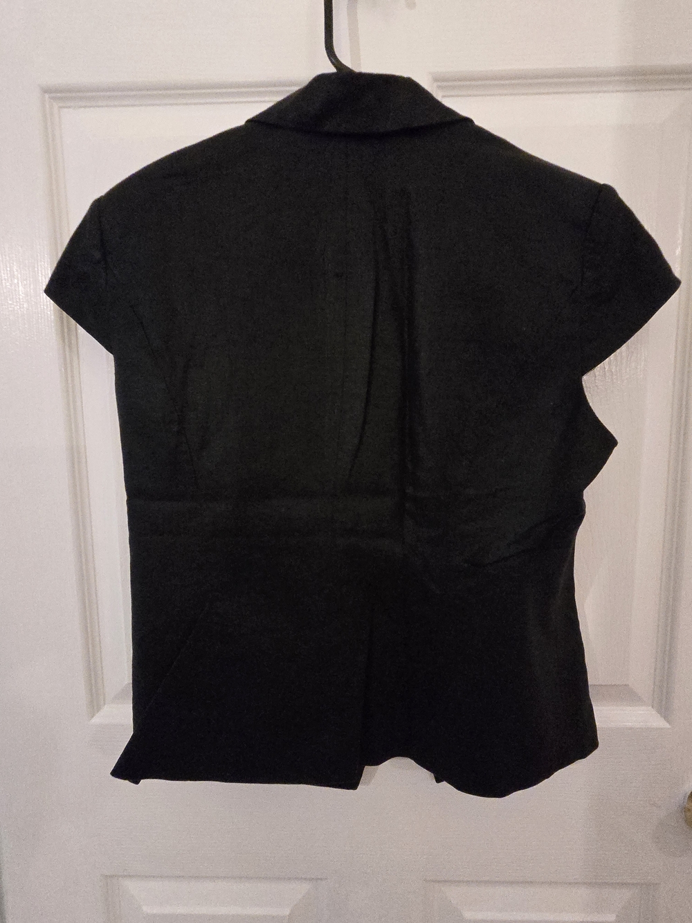 New York & Company Black Short-Sleeve Blazer - Picture 3 of 3